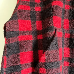 Image of Polo Ralph Lauren Plaid 1/4 Zip Fleece