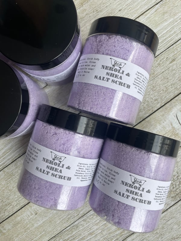 Image of Neroli & Shea Salt Scrub