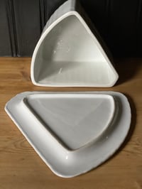 Image 4 of Large ironstone butter dish