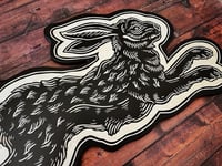 Image 3 of Hare Woodcut