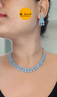 Image 4 of Deborah -Stunning Australian Diamond Necklace Set