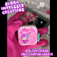 Image 6 of Sweet Dreamy Kuromi Dab Container