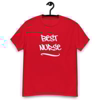 Image 1 of Unisex classic tee, Best Nurse T-Shirt | Nurse Appreciation Graphic Tee
