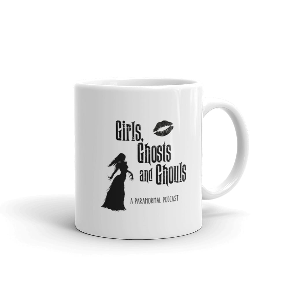 Image of White glossy mug