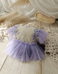 Image 1 of Photo prop | Sitter body-dress for photoshoot | Annmarie | size 9-12 months | lilac