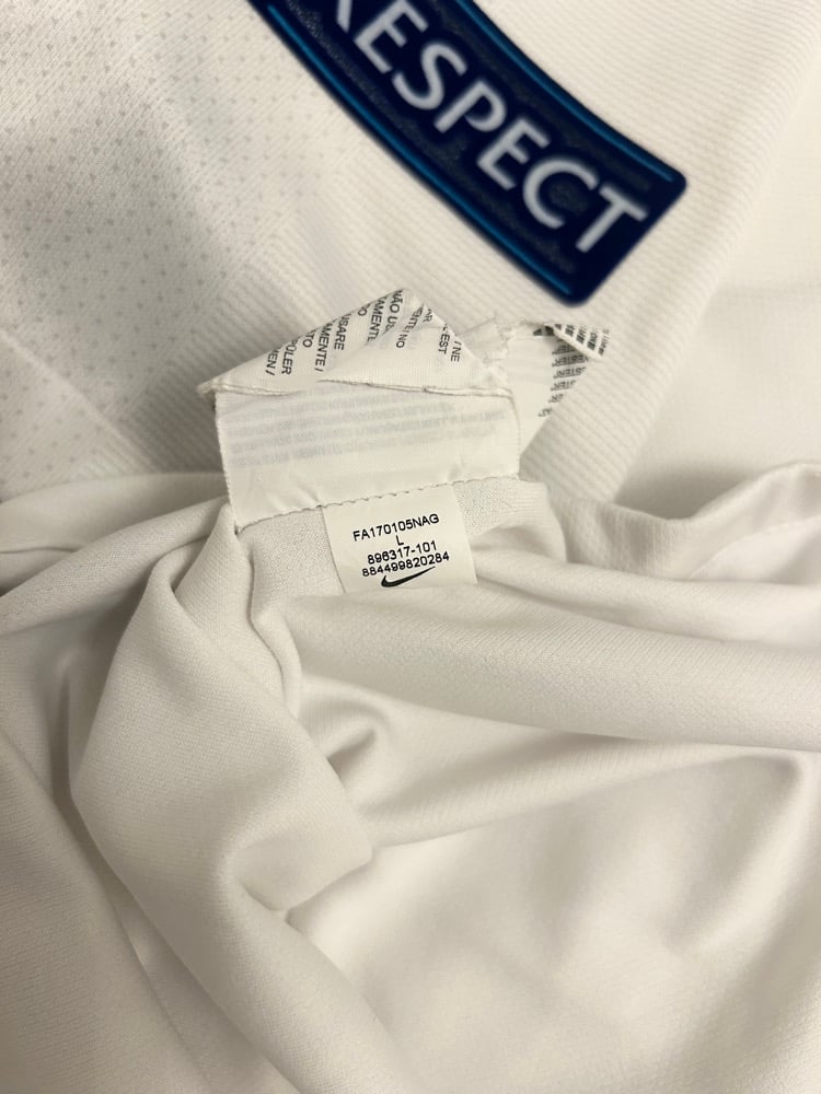 Image of Tottenham Hotspur “SON 7” 2017/18 Home Shirt + UCL patches (L)