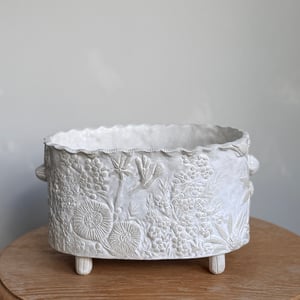 Image of Australian Native Flower Double Cachepot (4262)