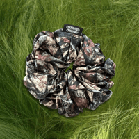 XL Camo scrunchie