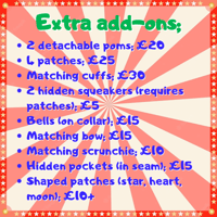 Image 3 of Double Rainbow patchwork suit/dress (MTO)