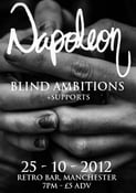 Image of NAPOLEON + SUPPORTS | RETRO BAR | 20TH OCT