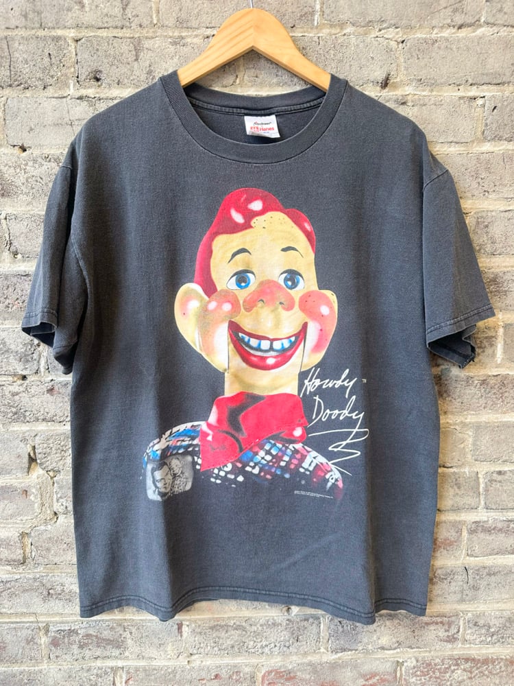 Image of 1997 VINTAGE “HOWDY DOODY” CARICATURE PROMO TEE