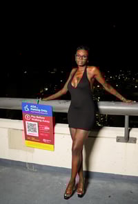Image 3 of Litto Black Dress 
