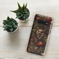 Image 2 of Boho Nature Cottagecore Inspired Hedgehogs Among Mushrooms Tough case for Samsung®