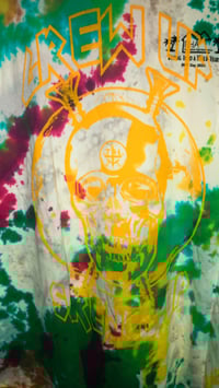 Image 3 of Tie-Dye Screw Slull Tee