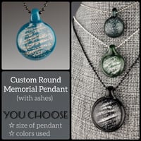 Image 3 of ONLY 9 SPOTS LEFT!<br/>Data Fundraiser Giveaway: Custom Memorial Dichro Pendant