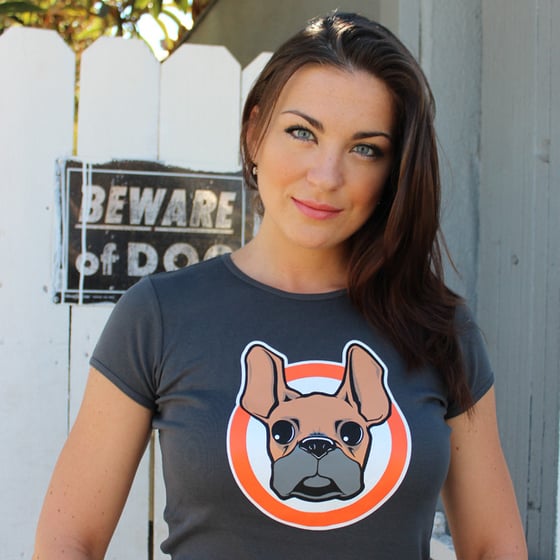 Image of Bandit the Bully - Gray - Woman's Tee