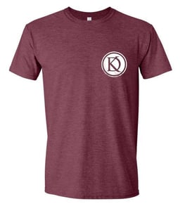 Image of Logo Tee - Heather Maroon