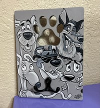 Image 1 of RTS Leash Hook- Sketchy Pups