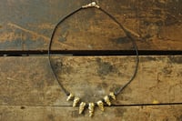 Image 3 of stone age leather necklace