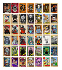 Image 2 of Complete 49 Collector Card Set In Plastic Case limited to 100 