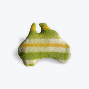 Image of Wheatpack - Australia Shaped Green and Gold