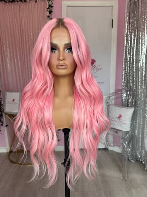 Image of pink waves luxury (ready to ship)