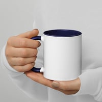 Image 2 of Heart Breezy Lighthouse Flag Mug