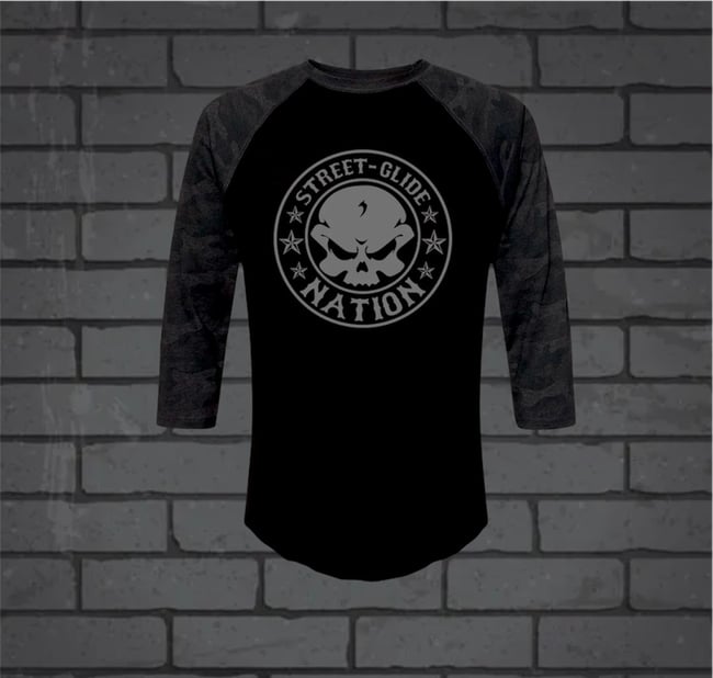 Street Glide Nation Limited Edition Raglan Shirt