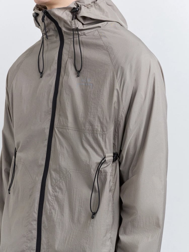 Image of A COLD WALL BALFRON HOODED JACKET SHALE