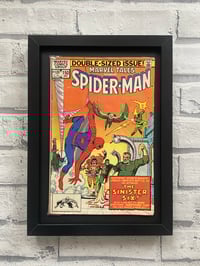 Image 1 of Spider-Man, framed complete vintage Marvel comic, No 150 April 1983