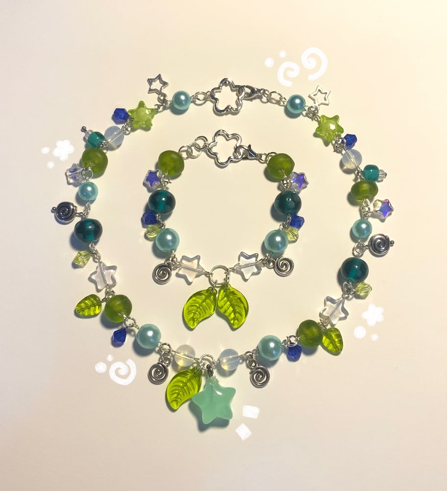 Image of blueberry sprout set .ೃ࿔*: