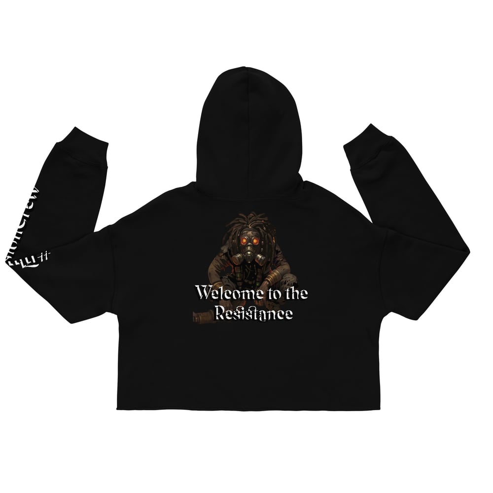 Resistance Crop Hoodie