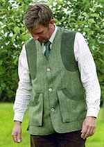 Image of Wearite Wool Tweed Waistcoat