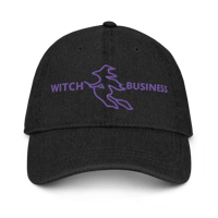 Image 1 of Witch Business Black Denim Hat