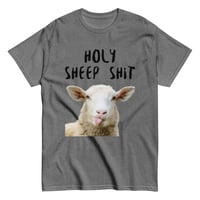 Image 11 of Unisex classic tee, Holy Sheep Shirt | Funny Sheep Humor Graphic Tee