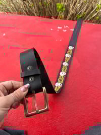 Image 2 of Barbed Skulls Belt