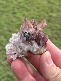 Image 10 of Red Quartz Points Cluster | Guangdong China #3057