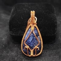 Image 2 of Lapis Lazuli Teardrop Pendent 