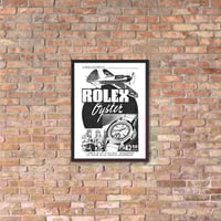 Image 3 of Rolex 1941 Ad framed poster
