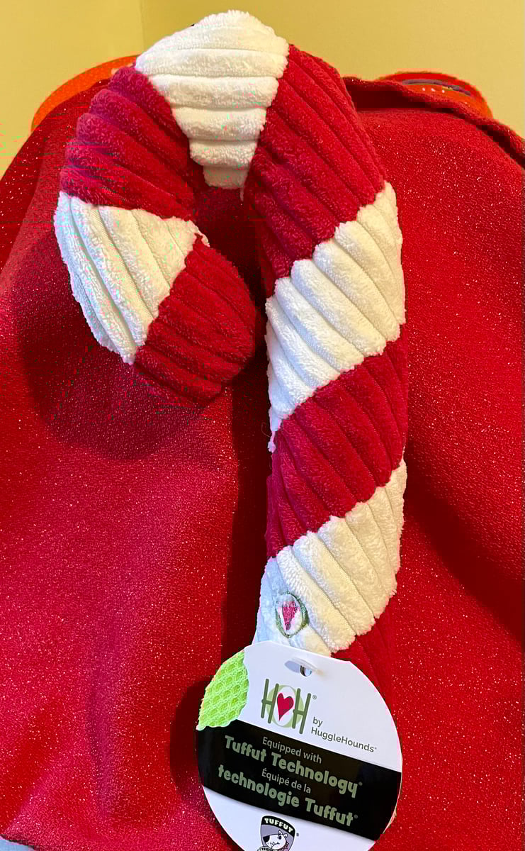 Candy Cane Dog Toy Nicks Dog Treats