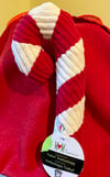 Candy Cane Dog Toy