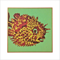 "PUFFER FISH" Serigraph