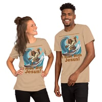 Image 8 of I Ride With Jesus Surfing Unisex t-shirt