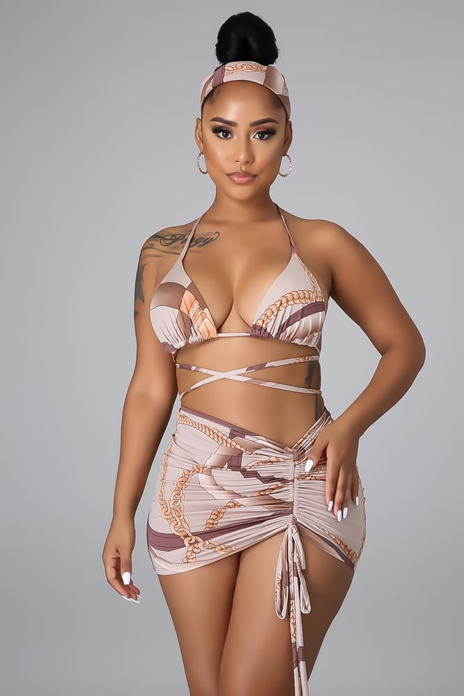 Image of GETTING WILD SKIRT SET