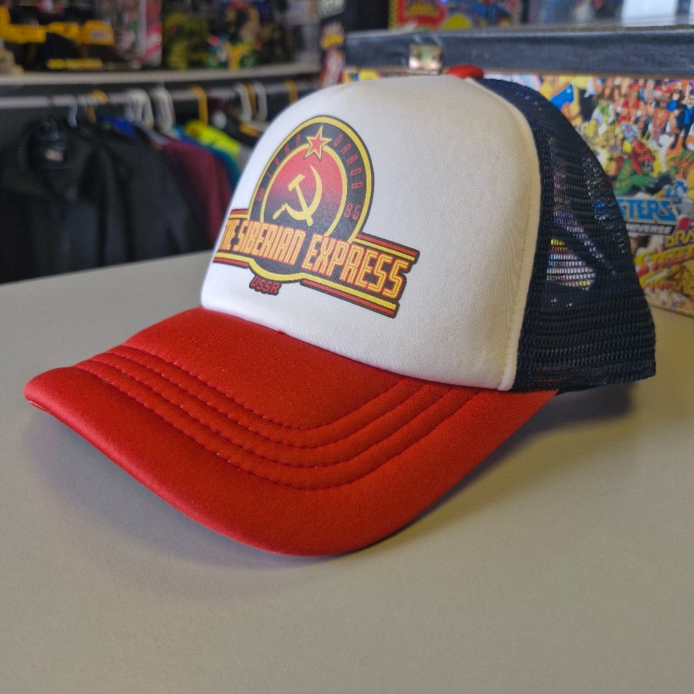 Image of Siberian Express Drago Rocky Trucker Snapback Hat