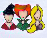 Image 4 of Stained Glass Hocus Pocus Witches