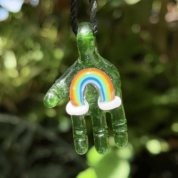 Image of GreenStardust Rainbow Hand