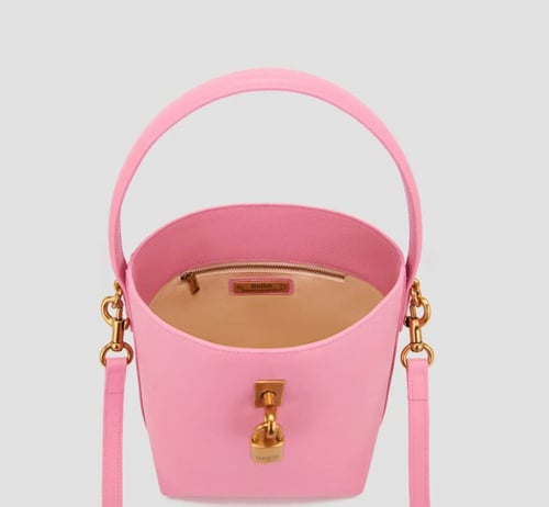 Image of URBANKEY PINK BUCKET BAG- Crossbody
