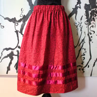 Image 1 of “ruby” ribbonskirt