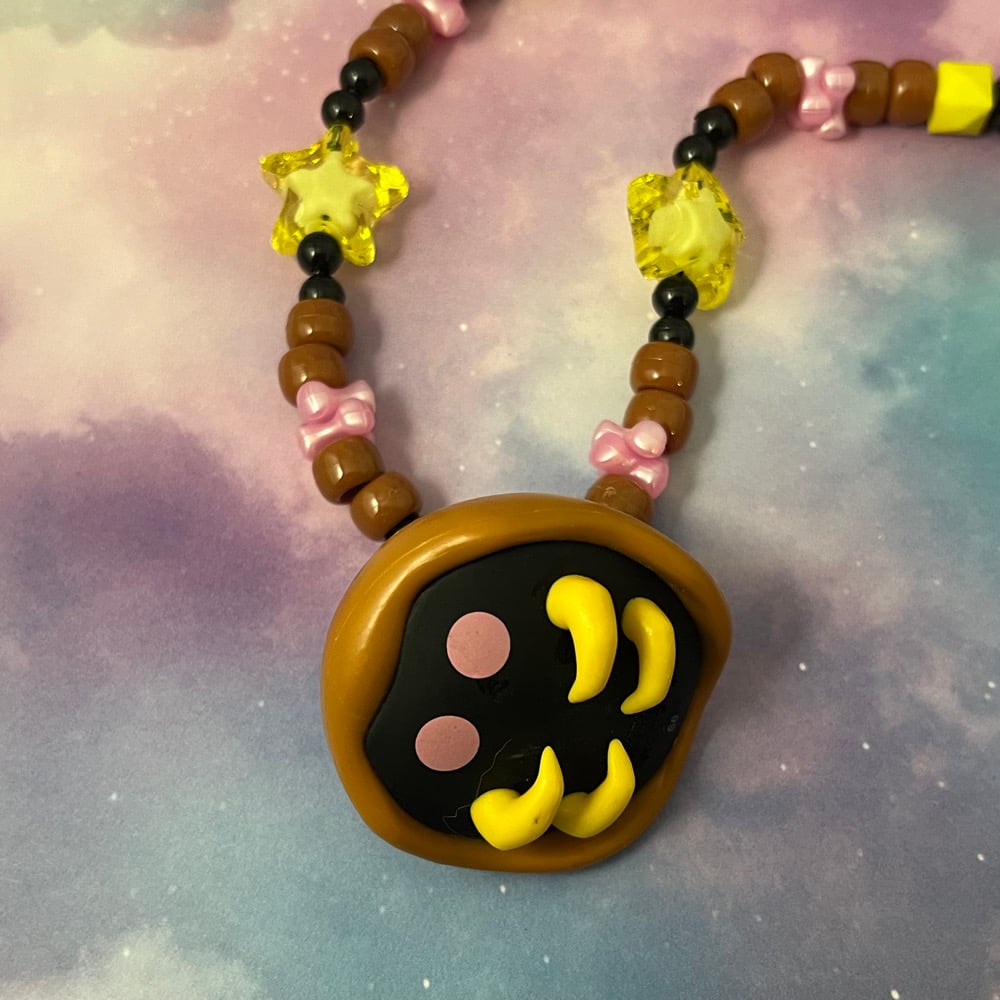 Image of Kabuto Pokemon Kandi Necklace
